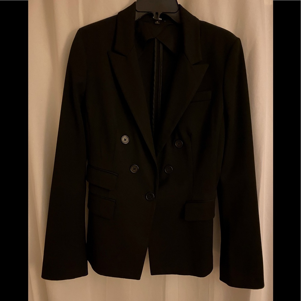 Black blazer express/ used in good conditions